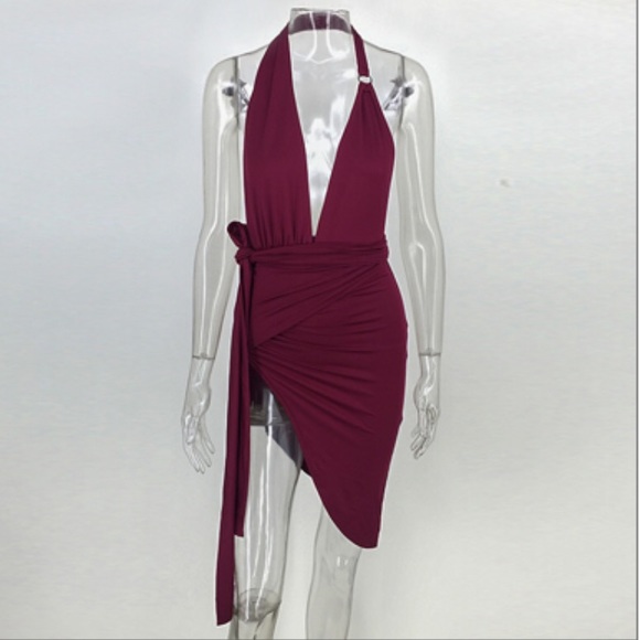 NEW! Side Hight Slit Dress - Picture 3 of 5